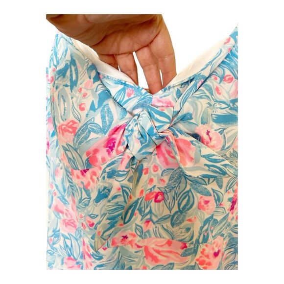 LILLY PULITZER Bente Romper Bondi Blue/My Little Peony Sz 12 - Picture 4 of 9